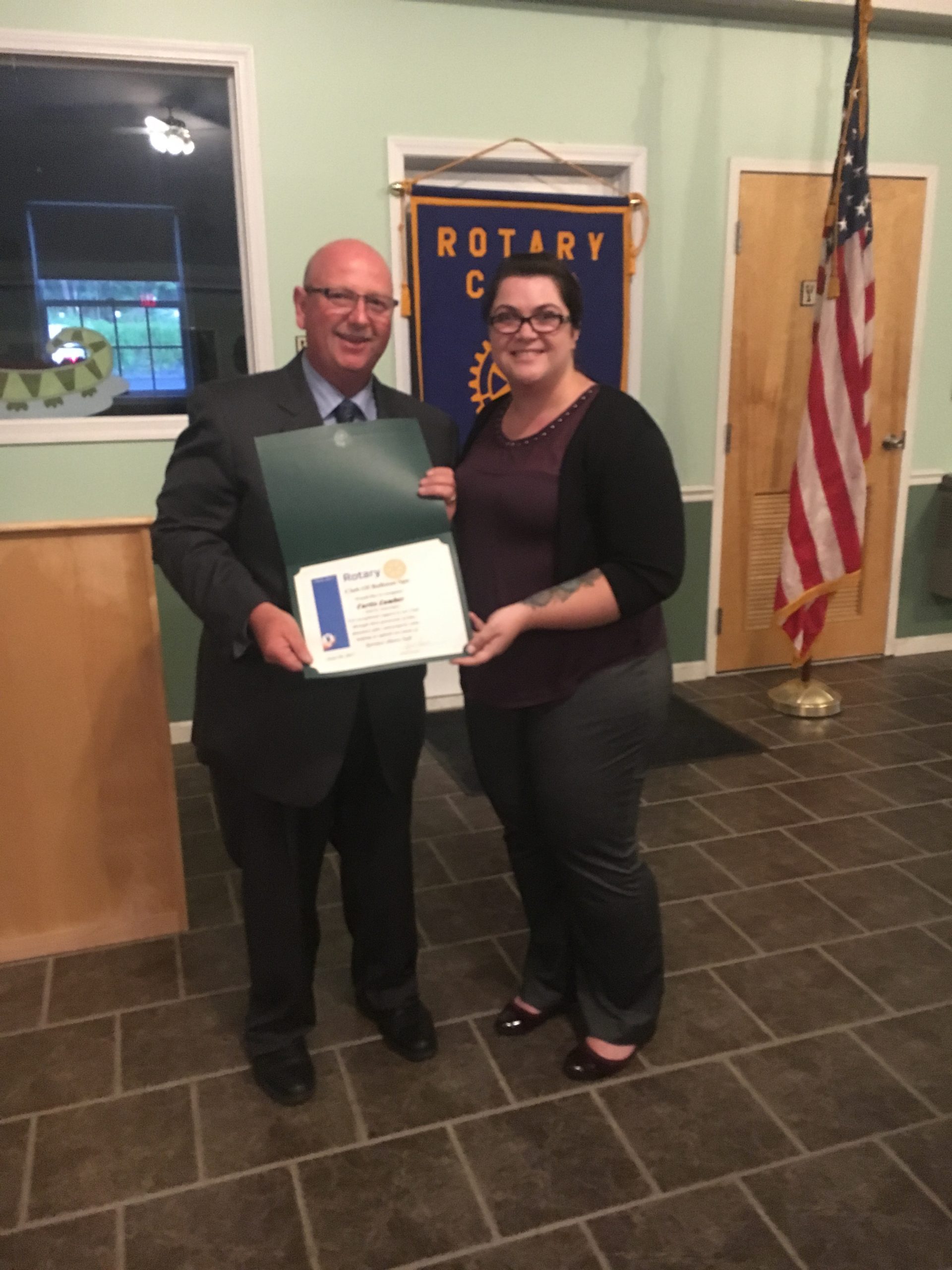 Thank You Kylie Holland The Rotary Club of Ballston Spa